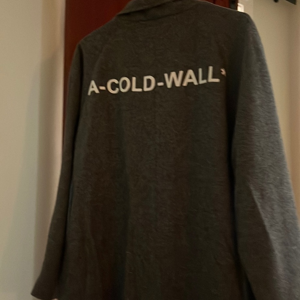 A-COLD-WALL long wool jacket
